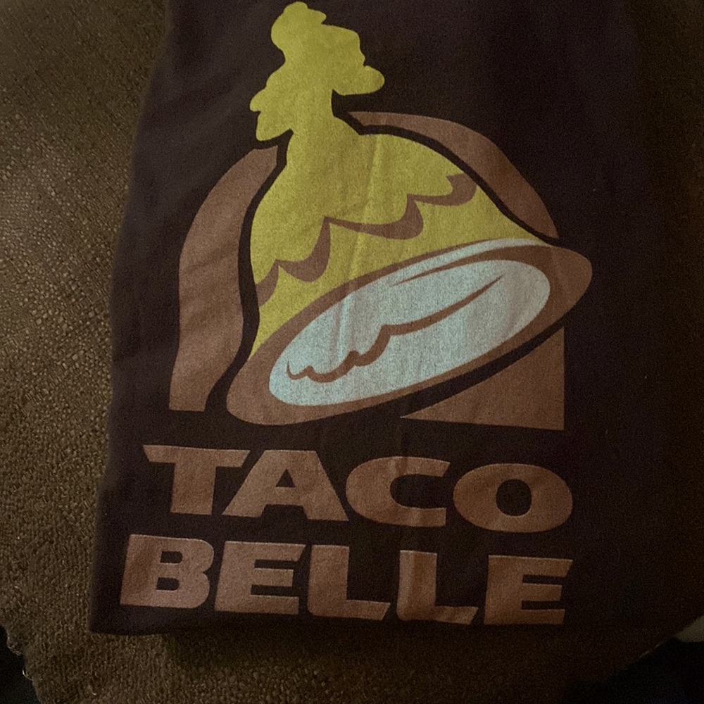 TACO BELL TEE SHIRT TEEPUBLIC 100%COTTON